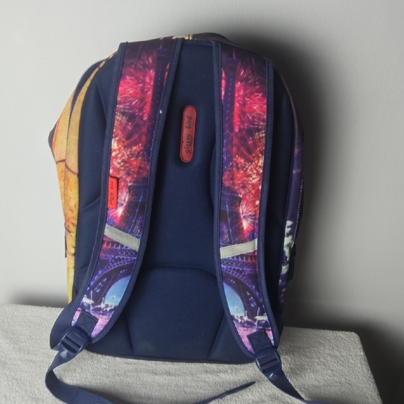 Colorful Eiffel Tower Backpack - Picture 7 of 10
